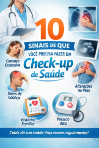 Leia mais sobre o artigo 10 sinais de que você precisa fazer um check-up de saúde
